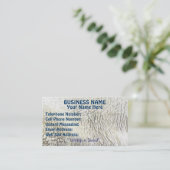 BAIGNADE POLAIRE Cartes de visite à thème (Debout devant)