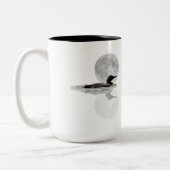 Baignades De Loon Dans La Mug De Café Lune (Gauche)
