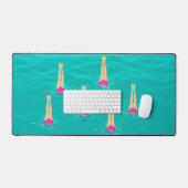 Baigneurs Artistiques Nageant Sous L'Eau (Clavier et souris)