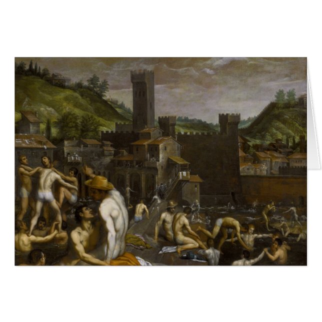 Baigneurs chez San Niccolo (Devant horizontal)