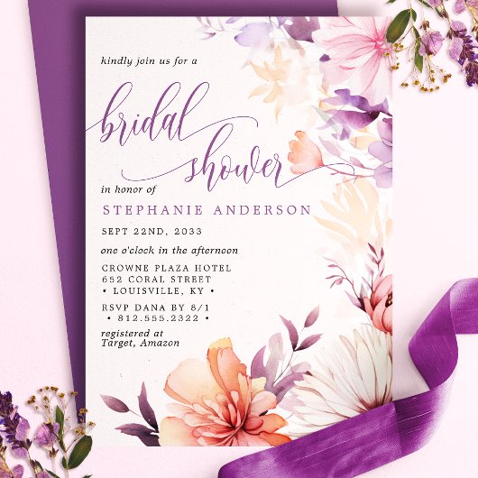 Baignez dans la romance avec cette invitation pour
