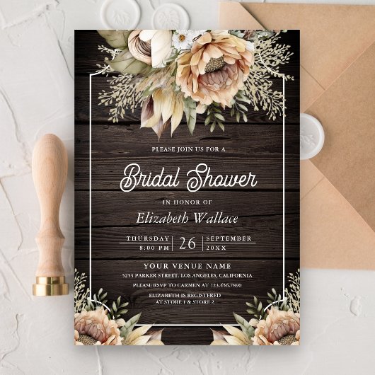 Baignez dans l'élégance avec cette invitation de d