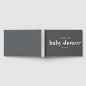 Baignoire Bébé Typographie Bohème Rose Gris (Complet)