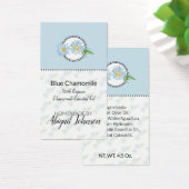 Baignoire et corps Bleu Chamomille étiquette cadea (Bureau)