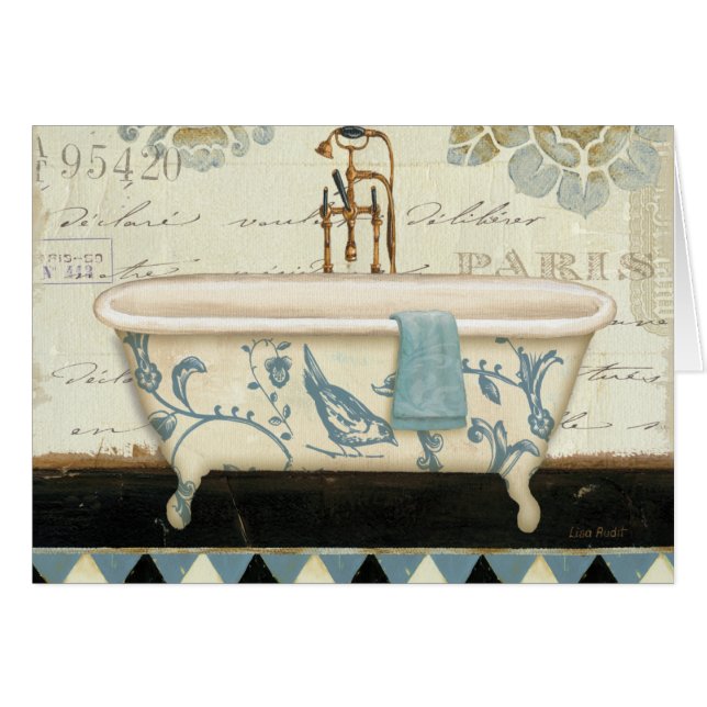 Baignoire française vintage (Devant horizontal)