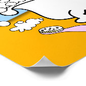 Baignoire Poster Chiot 16 (Coin)