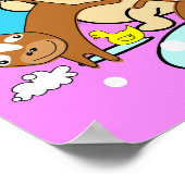 Baignoire Poster de Chiot 6 (Coin)