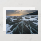 Baikal-meer, Rusland Briefkaart (Voorkant / Achterkant)