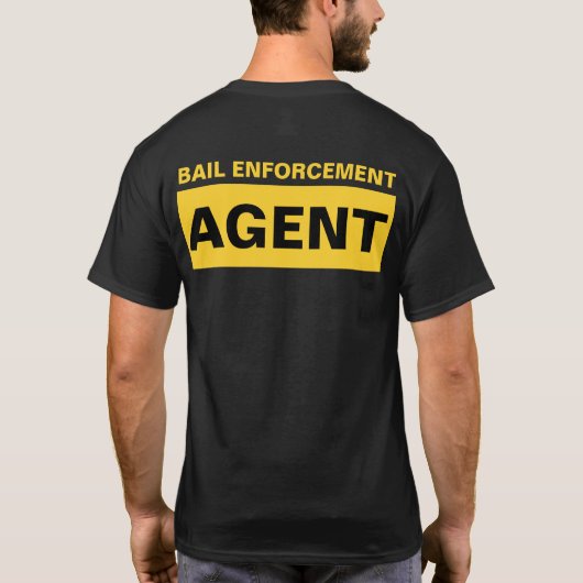 Bail Agent T-shirt (Achterkant)