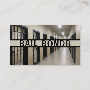 Bail Bonds Bondsman Carte de visite