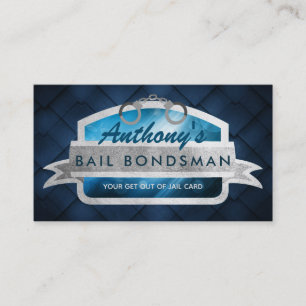 Bail Bondsman Slogans Visitekaartjes