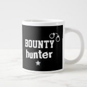 Bail Recovery Agent Black van Bounter Hunter Handb Extra Grote Beker (Rechts)