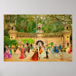 Bailando valen la Quinta da Regaleira Poster