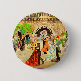 Bailando valen la Quinta da Regaleira Ronde Button 5,7 Cm
