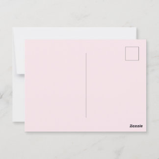 Bailarina con tutú rosa briefkaart