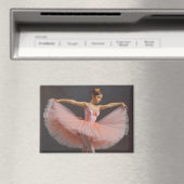Bailarina desplegando su tutu magneet (Insitu (Vaatwasser))