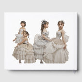 Bailarinas con trajes románticos (Verso)