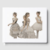 Bailarinas con trajes románticos (Recto)