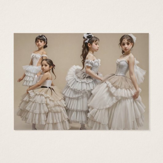 Bailarinas con trajes románticos (Dos)
