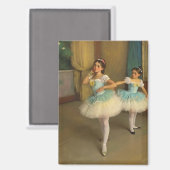 Bailarinas en el estilo romántico magneet (Voorkant / Achterkant)