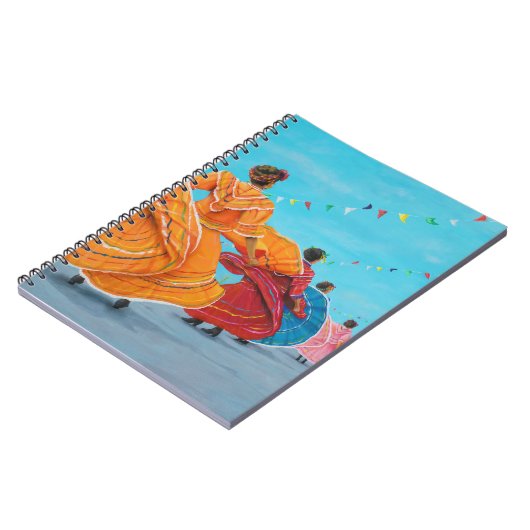 Baile Folklorico Dance Notitieboek (Linkerzijde)