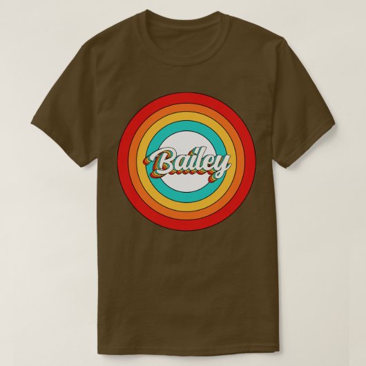 Bailey Naam Shirt Bailey Circle (Design voorkant)