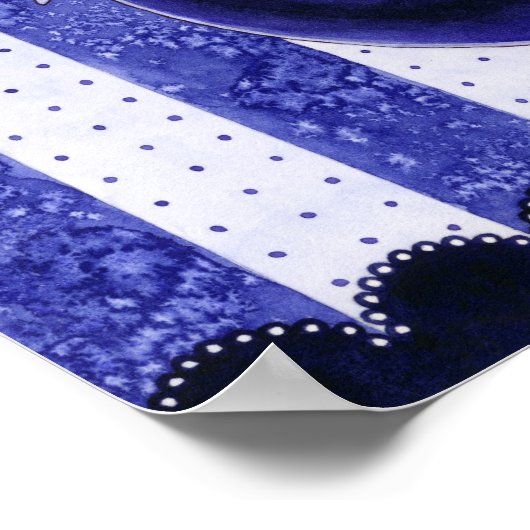 Bailey - Poster de sorcière Blueberry (Coin)