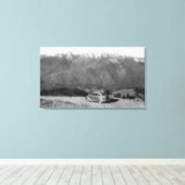 Bailey Range van de Olympische Spelen met de orkaa Canvas Afdruk (Insitu (Houten vloer))