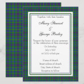 Bailey Scottish Faire-part de mariage (Devant / Derrière)