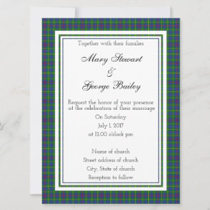 Bailey Scottish Faire-part de mariage