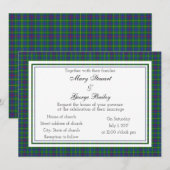 Bailey Scottish Faire-part de mariage (Devant / Derrière)