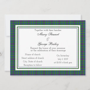 Bailey Scottish Faire-part de mariage