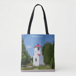 Baileys Harbor Range Lights all over bag Draagtas