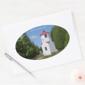 Baileys Harbor Range Lights autocollant (Enveloppe)