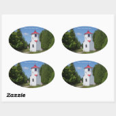 Baileys Harbor Range Lights autocollant (Feuille)
