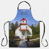 Baileys Harbor Rear Range Light apron Schort (Voorkant)