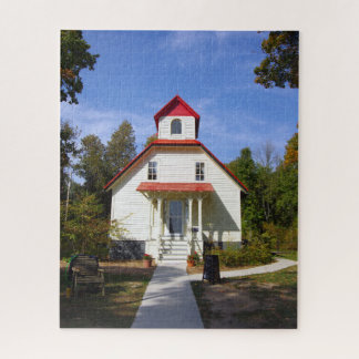 Baileys Harbor Rear Range Light jigsaw puzzle Legpuzzel