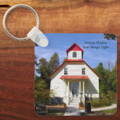 Baileys Harbor Rear Range Light key chain Sleutelhanger (Voorkant)