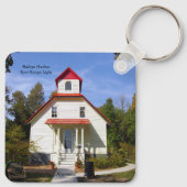 Baileys Harbor Rear Range Light key chain Sleutelhanger (Achterkant)
