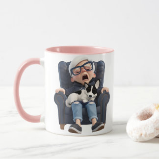 Bâillement pour le café ! Mug à café