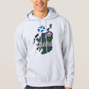 Baillie Clan Badge Adult Hoodie