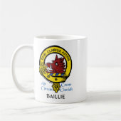 BAILLIE Scottish Clan Crest Mug (Gauche)
