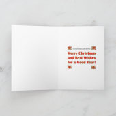 "Bailout Theme" Christmas Card Feestdagen Kaart (Binnen)