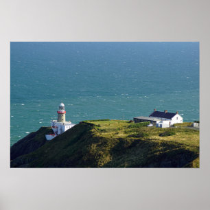 Baily Lighthouse Ierland Poster