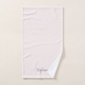 Bain bébé éléphant bulle (Serviette à main)