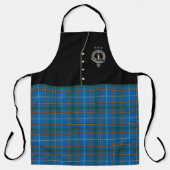 Bain Clan Badge & Tartan Kilt Schort (Voorkant)