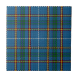 Bain Clan Hunting Tartan Pset Pattern Tegeltje