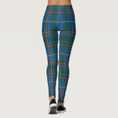 Bain Clan Scottish Tartan Pset Pattern Leggings (Achterkant)