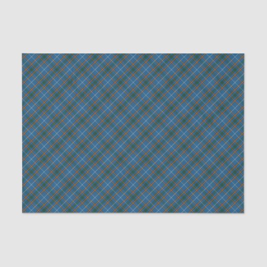 Bain Clan Scottish Tartan Pset Pattern Tissuepapier (Voorkant)