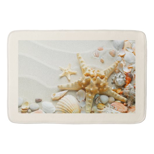 Bain Coquilles de tapis de bain/mer (Devant)